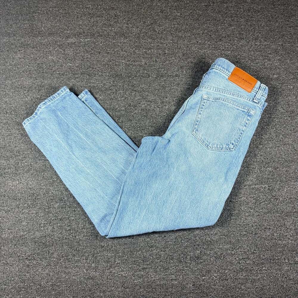 Lucky Brand Women's Light Wash High Rise Straight Jeans Size 8/29 R